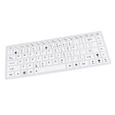 Waterproof Silicone Keyboard Protector SKin Cover for ASUS K40 P80 P81 White