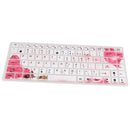 Washable Dustproof Keyboard Silicone Cover SKin Film for ASUS K40 P80 P81 Pink