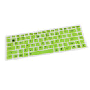 Waterproof Silicone Keyboard Protector SKin Cover for ASUS K40 P80 P81 Green