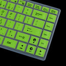 Waterproof Silicone Keyboard Protector SKin Cover for ASUS K40 P80 P81 Green