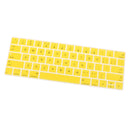 Slim Keyboard Protector SKin for Macbook Pro 13"/15" with Touch Bar Yellow