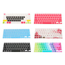 Silicone Laptop Keyboard Skin Protector Cover for Macbook Air Retina13/15/17 Pink