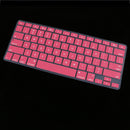 Silicone Laptop Keyboard Skin Protector Cover for Macbook Air Retina13/15/17 Pink