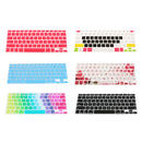 Silicone Laptop Keyboard Skin Protector Cover for Macbook Air Retina13/15/17 Pink
