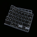 Ultra Thin Durable Keyboard Cover Silicone Skin for for Macbook Air Retina Black