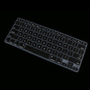 Ultra Thin Durable Keyboard Cover Silicone Skin for for Macbook Air Retina Black