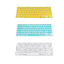 Dustproof Keyboard Gel Silicone Cover Skin for Macbook Pro 13'' - 17'' Desktop Blue