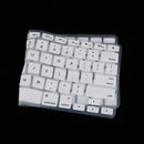 Silicone Keyboard SKin Cover Guard Film Protector for Macbook Pro PC white