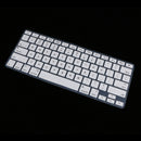 Silicone Keyboard SKin Cover Guard Film Protector for Macbook Pro PC white