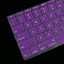 Waterproof Keyboard Cover Protector Skin Film for MACbook air 11.6'' Laptop purple