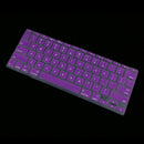 Waterproof Keyboard Cover Protector Skin Film for MACbook air 11.6'' Laptop purple