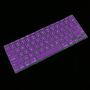 Waterproof Keyboard Cover Protector Skin Film for MACbook air 11.6'' Laptop purple