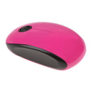 Ergonomic Candy Color Mini Adjustable 1600DPI USB Optical Wireless Gaming Mouse Mice for Macbook Notebook Pink