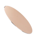 Round Gaming Mouse Pads/Extended Office Desk Mat for Trackbal Mouse Gold