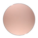 Round Gaming Mouse Pads/Extended Office Desk Mat for Trackbal Mouse Gold