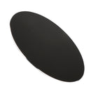 Round Gaming Mouse Pads/Extended Office Desk Mat for Trackbal Mouse Black