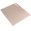 Mouse Pad Gaming Aluminium Mouse Pad with Non-slip Rubber Base Micro Sand Blasting Aluminium Surface for Fast and Accurate Gold
