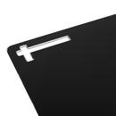 Mouse Pad Gaming Aluminium Mouse Pad with Non-slip Rubber Base Micro Sand Blasting Aluminium Surface for Fast and Accurate Control Black