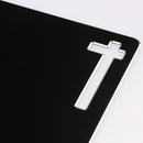Mouse Pad Gaming Aluminium Mouse Pad with Non-slip Rubber Base Micro Sand Blasting Aluminium Surface for Fast and Accurate Control Black
