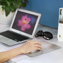 Aluminum Alloy Mousepad Office Game Metal Super Smooth Mouse Wrist Pad Gold 300x240mm