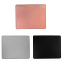 Aluminum Alloy Mousepad Office Game Metal Super Smooth Mouse Wrist Pad Gold 300x240mm