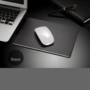 Aluminum Alloy Mousepad Office Game Metal Super Smooth Mouse Wrist Pad Black 300x240mm