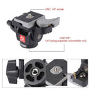 2.5Kg Camera Flexible Tripod Ball Head Aluminum Monopod Swivel Tilt Head