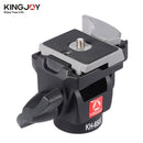 2.5Kg Camera Flexible Tripod Ball Head Aluminum Monopod Swivel Tilt Head
