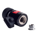 Swivel Angle Ball 1/4" Screw Tripod Hot Shoe Mount Adapter for Camera Video