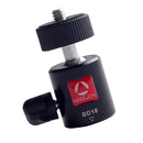 Swivel Angle Ball 1/4" Screw Tripod Hot Shoe Mount Adapter for Camera Video
