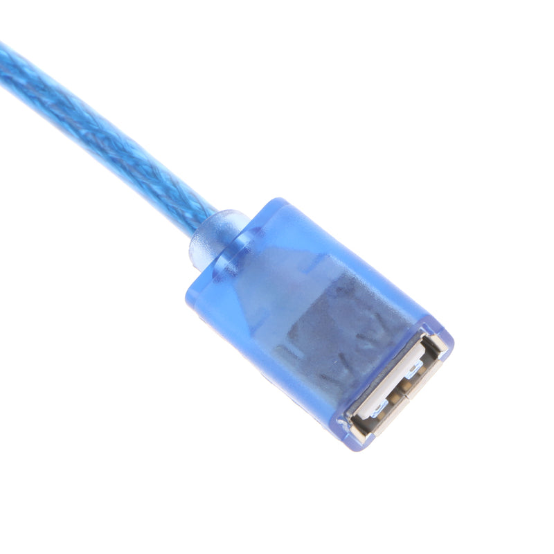 1.5M/5Ft USB 2.0 A Male to A Female Extension Cable for PC Card Reader Blue