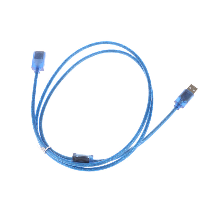 1.5M/5Ft USB 2.0 A Male to A Female Extension Cable for PC Card Reader Blue