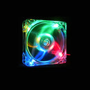 4 Colors LED 8cm 4Pin Sleeve Bearing Computer Cooling Fan PC Case CPU Cooler