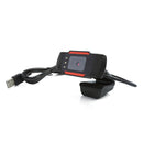 HD USB Night Vision Camera Web Cam With Microphone &3 LED Lights for Laptop