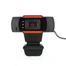 HD USB Night Vision Camera Web Cam With Microphone &3 LED Lights for Laptop