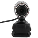 USB 12 Megapixel HD Camera Web Cam Clip-on with MIC for PC Laptop Silver