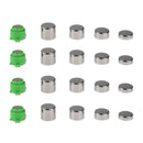 31pcs Bumper Button for PS4 Series Controller + Screwdriver +Storage Bag