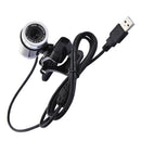 360Â° Rotation HD 12.0 MP USB Webcam Camera with Mic for PC Laptop Computer