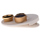 4 in 1 Macro+Wide Angle+Fisheye +CPL Lens Camera Photo lens for iPhone Sumsung Gold