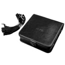 Faux Leather Camera Case Pouch with Strap Protector For Polaroid SocialMatic Black
