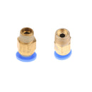Tube 1.75/3mm Thread Straight Through Pneumatic Pipe Fitting Tube Connector 1.75mm