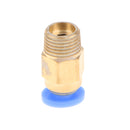 Tube 1.75/3mm Thread Straight Through Pneumatic Pipe Fitting Tube Connector 1.75mm