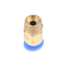 Tube 1.75/3mm Thread Straight Through Pneumatic Pipe Fitting Tube Connector 1.75mm