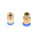 Tube 1.75/3mm Thread Straight Through Pneumatic Pipe Fitting Tube Connector 1.75mm