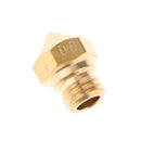 3D Printer Nozzle Copper Printhead Extruder Print Head For 1.75MM MK10 0.6mm