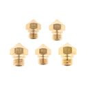 3D Printer Nozzle Copper Printhead Extruder Print Head For 1.75MM MK10 0.2mm