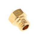 3D Printer Nozzle Copper Printhead Extruder Print Head For 1.75MM MK10 0.2mm