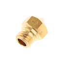 3D Printer Nozzle Copper Printhead Extruder Print Head For 1.75MM MK10 0.2mm