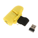 2.4GHz USB Wireless Finger Rings Optical Mouse 1200DPI for PC Laptop Desktop Yellow