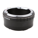 Screw Mount Manual Focus Lens Adapter Ring Adapter for Nikon M Canon Camera